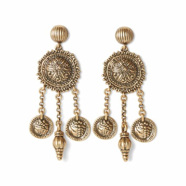 The MET | Ottoman Coin Chandelier Earrings