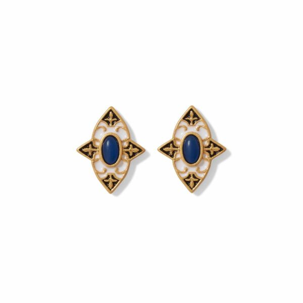 The MET | Spanish Baldric Lapis Stud Earrings