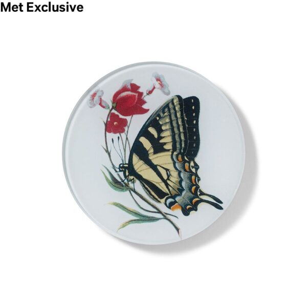 The MET | John Derian Yellow Swallowtail Butterfly Decoupage Plate