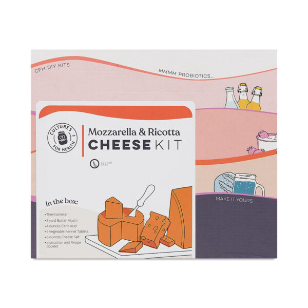 Cultures for Health Mozzarella and Ricotta Cheese Making Kit 1 count