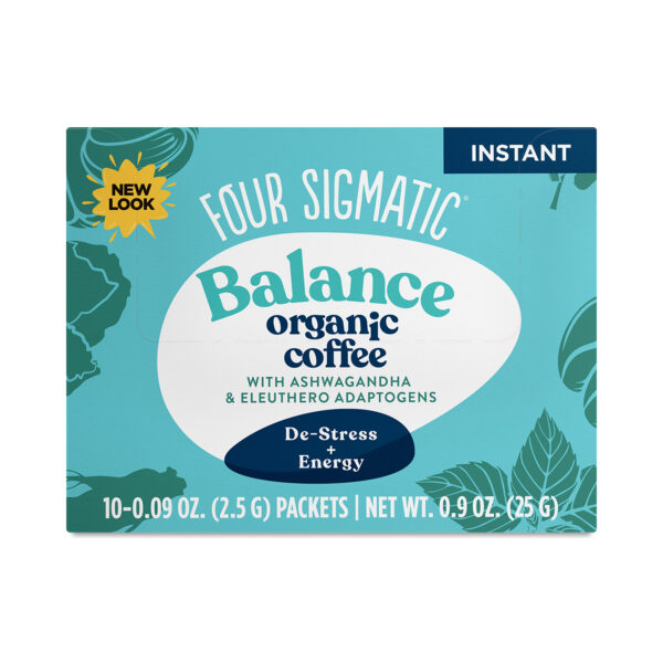 Four Sigmatic Balance Organic Instant Coffee 10 packets (0.09 oz each)