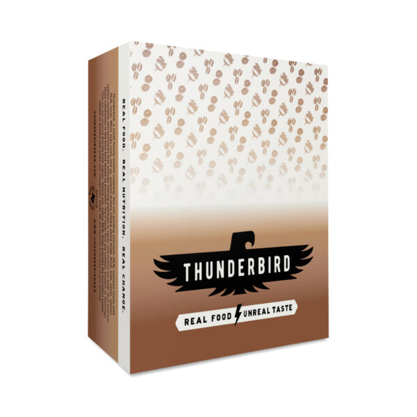 Thunderbird Bars Superfood Bar, Hazelnut Coffee 12 bar box