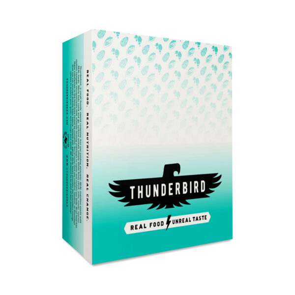 Thunderbird Bars Superfood Bar, Chocolate Almond Butter Sea Salt 12 bar box