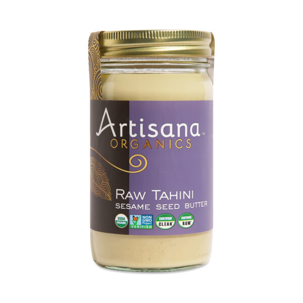 Artisana Organics Organic Raw Tahini Sesame Seed Butter 14 oz jar