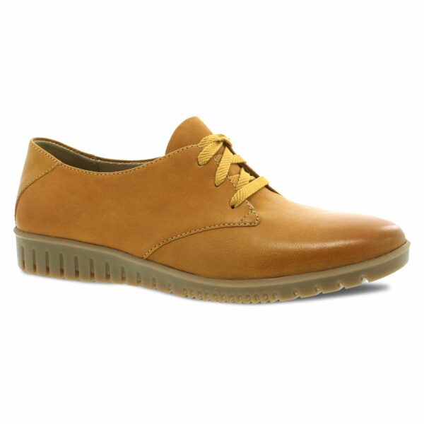 Dansko | Libbie Mustard Burnished Calf