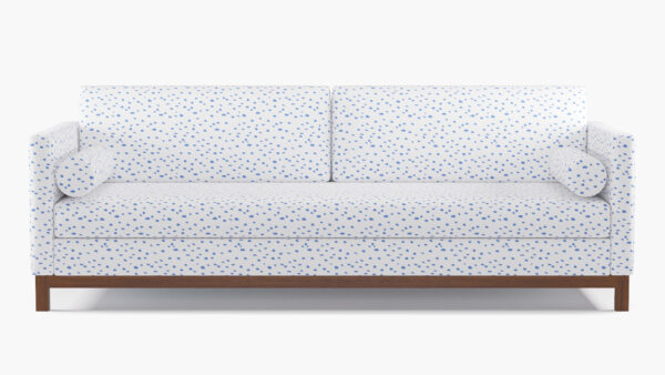 The Inside | Tailored Tuxedo Sofa | Blue Dalmatian