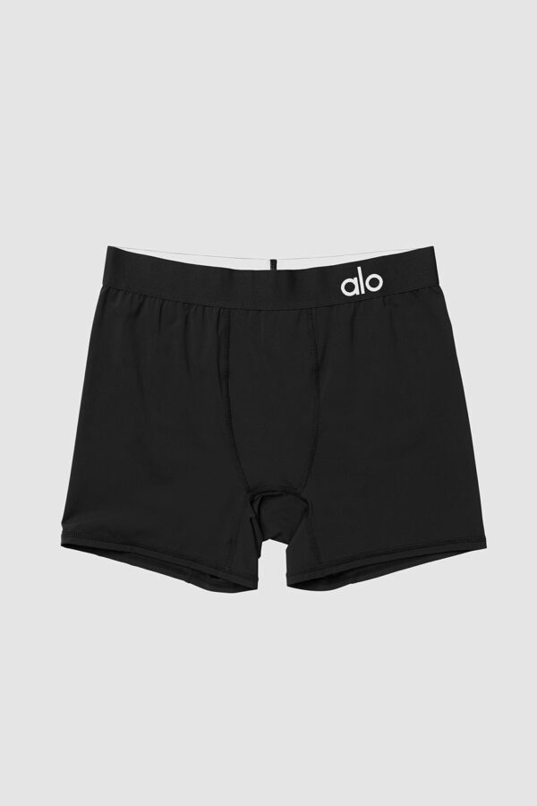 Alo Yoga | Hero Performance Boxer Underwear in Black