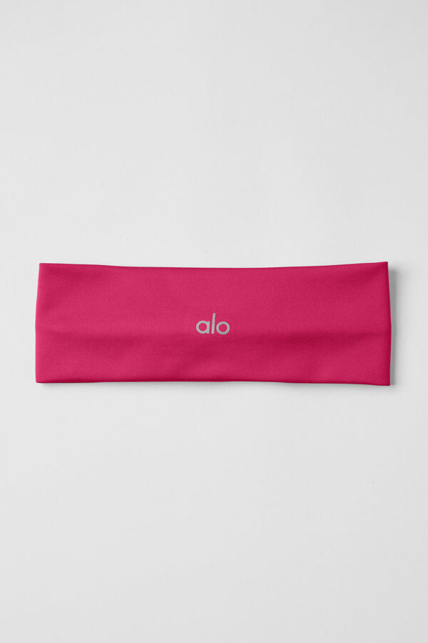 Alo Yoga | Airlift Headband in Pink Summer Crush