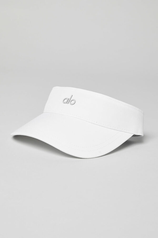 Alo Yoga | Captivate Visor in White