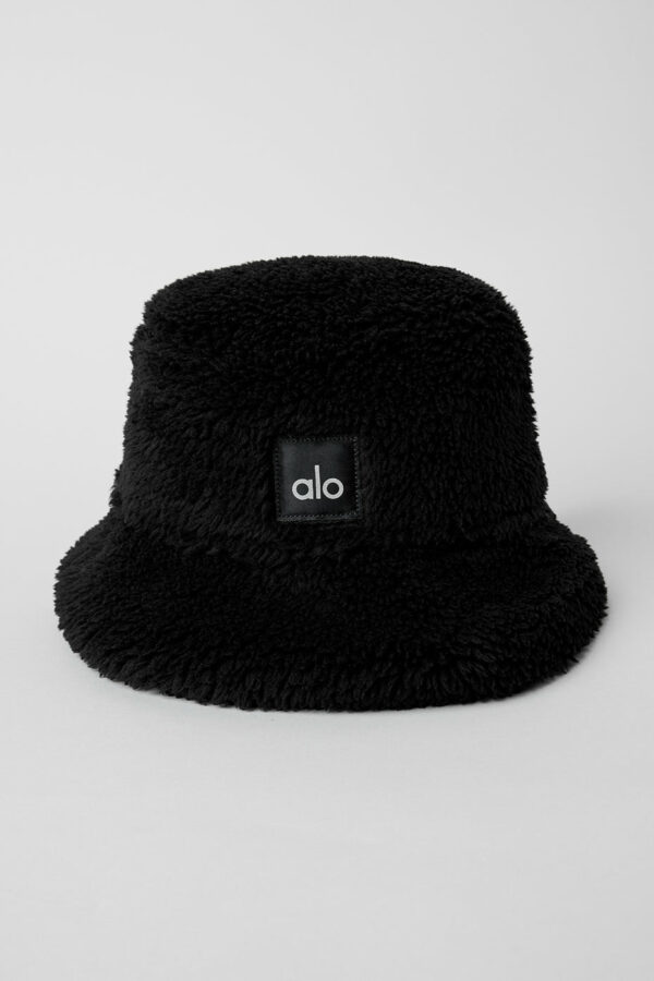 Alo Yoga | Foxy Sherpa Bucket Hat in Black