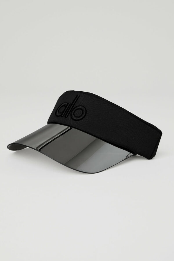 Alo Yoga | Airlift Solar Visor Hat in Black