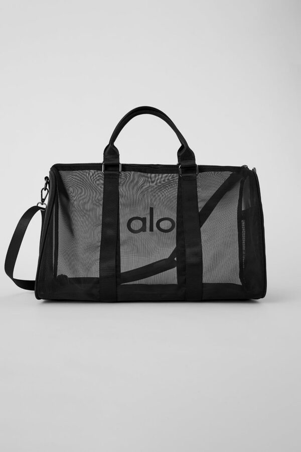 Alo Yoga | Sheer Duffle Bag in Black