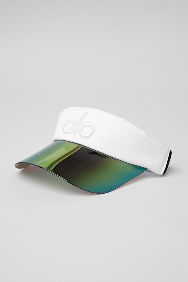 Alo Yoga | Airlift Solar Visor Hat in White