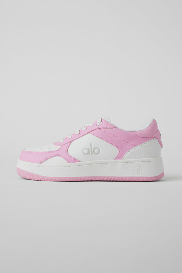 Alo Yoga | Alo Recovery Mode Sneaker in Pink/White