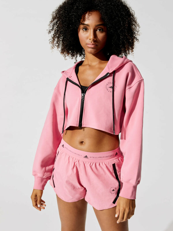 Adidas By Stella Mccartney Cropped Hoodie - Hazros