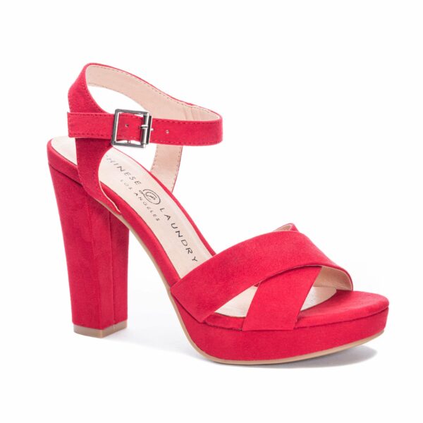 Always Platform Sandal for Women in Red | by Chinese Laundry