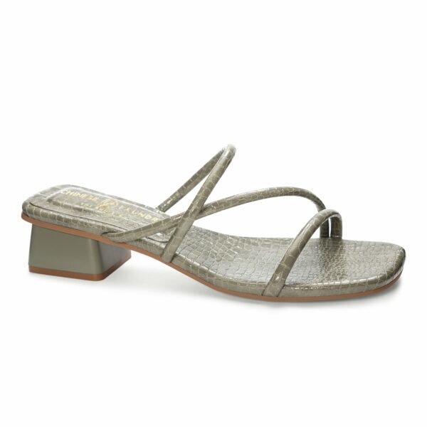 Aniela Sandal for Women in Olive | by Chinese Laundry