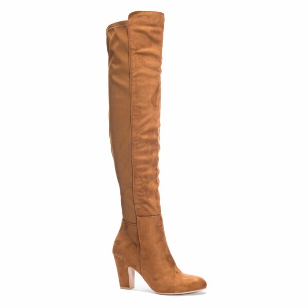 Canyons Over the Knee Boots for Women in Honey Brown | by Chinese Laundry