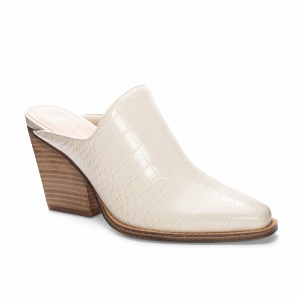 Crinkle Casual Mule for Women in Cream | by Chinese Laundry