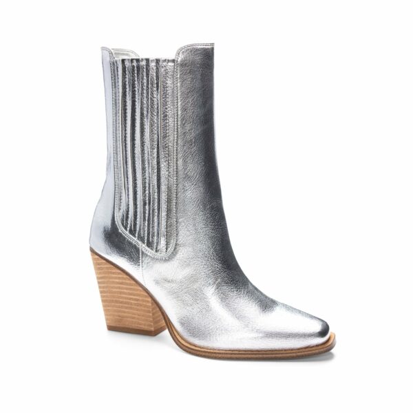 Cali Casual Boot for Women in Silver | by Chinese Laundry