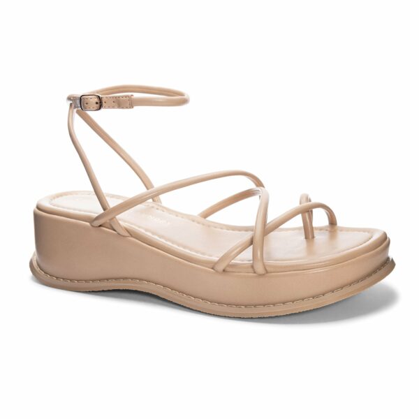 Clairo Sandal for Women in Nude | by Chinese Laundry