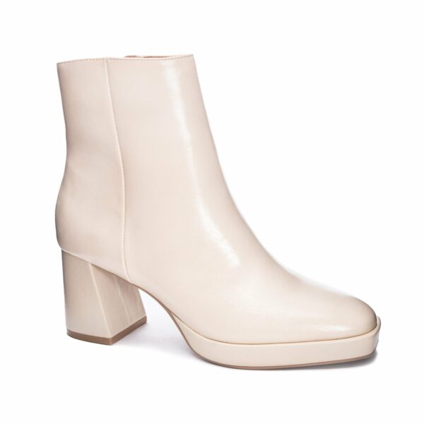 Dodger Bootie for Women in Cream | by Chinese Laundry