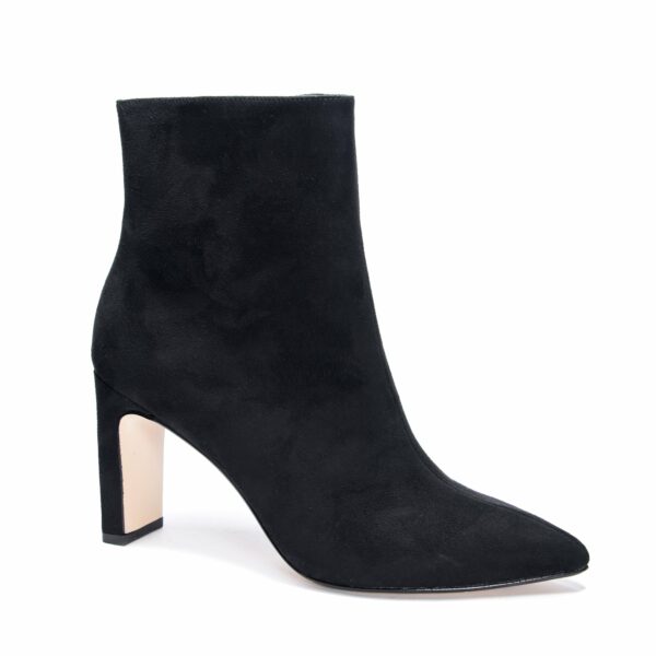 Erin Fine Suede Bootie for Women in Black | by Chinese Laundry