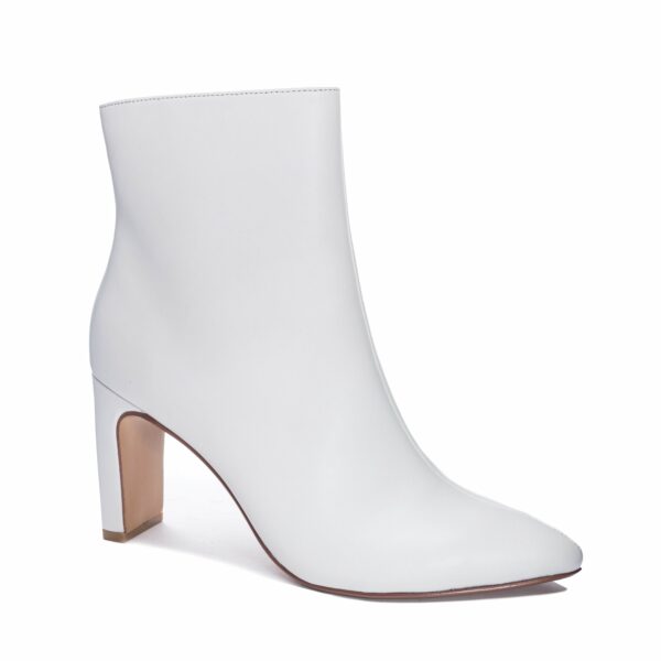 Erin Rebel Smooth Bootie for Women in Bone | by Chinese Laundry