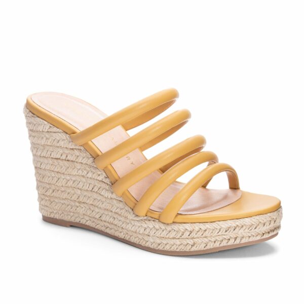 Eleana Wedge for Women in Yellow | by Chinese Laundry