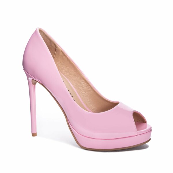 Huxley Platform Pump for Women in Light Pink | by Chinese Laundry