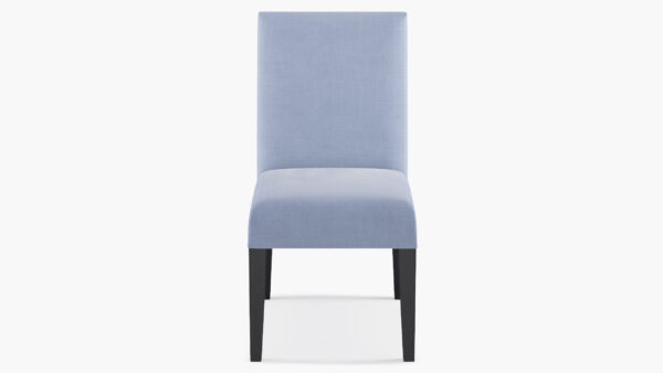 The Inside | Classic Dining Chair | Denim Linen | Black