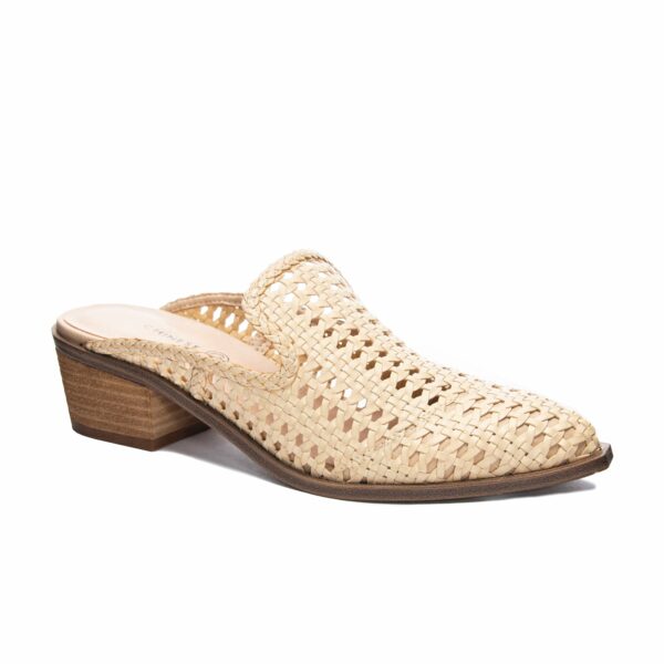 Mayflower Chain Woven Mule for Women in Tan | by Chinese Laundry