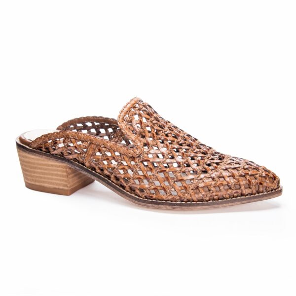 Mayflower Woven Mule for Women in Cognac | by Chinese Laundry