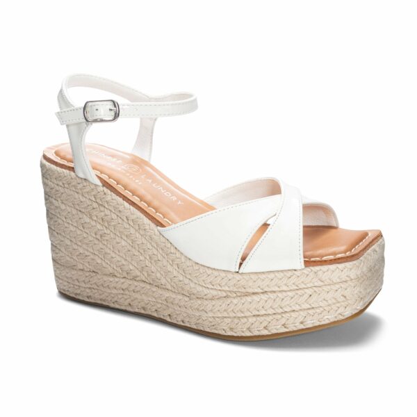 Niamh Casual Wedge for Women in White | by Chinese Laundry