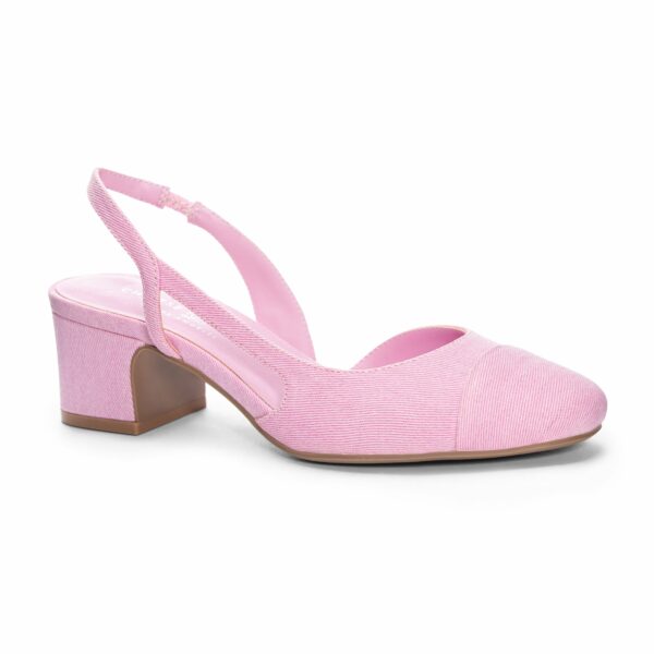 Rozie Denim Slingback for Women in Pink | by Chinese Laundry