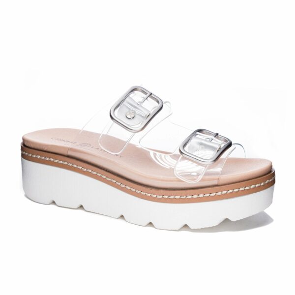 Surfs Up Sandal for Women in Clear | by Chinese Laundry