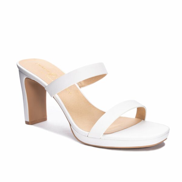 Tete Dress Sandal for Women in White, | by Chinese Laundry