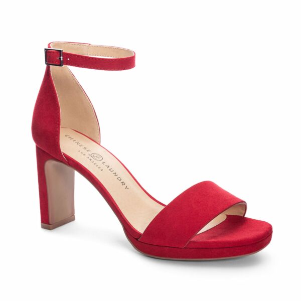 Timi Dress Sandal for Women in Red | by Chinese Laundry