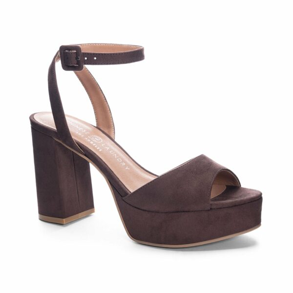 Theresa Platform Sandal for Women in Brown | by Chinese Laundry