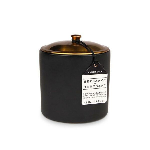 Paddywax | Hygge 15 oz Candle - Bergamot + Mahogany