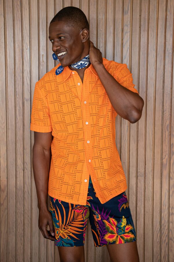 Mr Turk Branson Shirt / Meskouta Orange