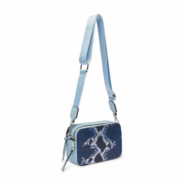 Medusa Mini Crossbody Bag for Women in Blue | by Chinese Laundry