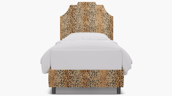 The Inside | Art Deco Bed | Leopard