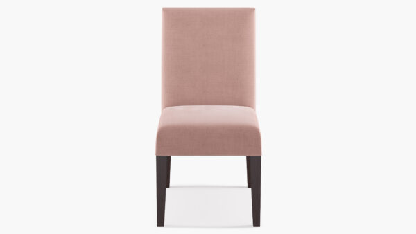 The Inside | Classic Dining Chair | Blush Linen | Espresso