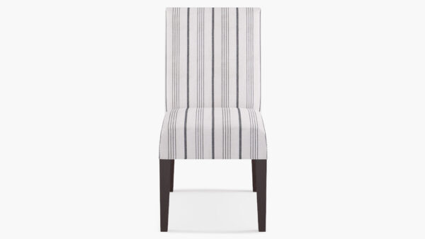 The Inside | Classic Dining Chair | Black Market Stripe | Espresso