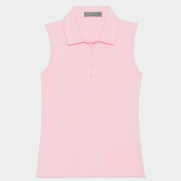 G/FORE Featherweight Sleeveless Polo - Lilac