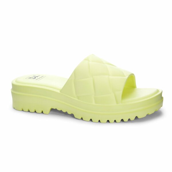 Lightning Casual Sandal for Women in Lime Green | by Dirty Laundry