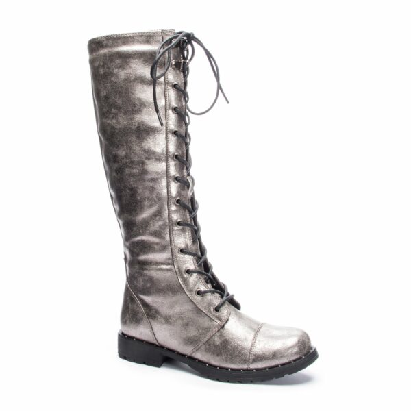 Roset Shimmer Boot for Women in Grey | by Dirty Laundry