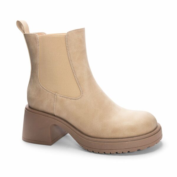 Tune Out Casual Bootie for Women in Natural | by Dirty Laundry