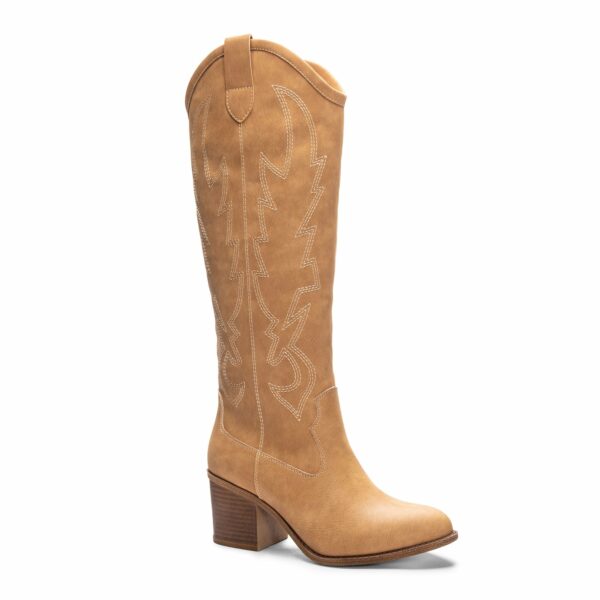 Upwind Western Boot for Women in Camel | by Dirty Laundry